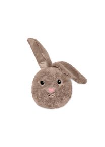 Tchibo - Coussin en peluche petit lapin - marron