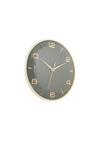Karlsson, Wanduhr &raquo;Sienna Glow&laquo;, gr&uuml;n, &Oslash; 40,6cm, Abmessungen: 40.6 x 5 cm (DxT)