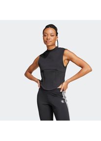 adidas originals, Unisex, adidas originals Funktionsweste &raquo;STRUCTURED INTERLOCK PULLUNDER&laquo;, schwarz, XS, Ein cleaner adidas Pullunder mit kurzem 