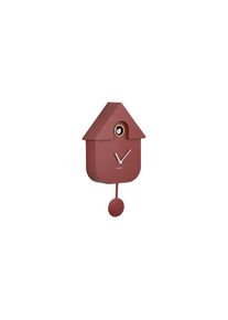 Karlsson, Wanduhr &raquo;Kuckuck&laquo;, dunkelrot, Einheitsgr&ouml;&szlig;e, Abmessung: 21.5 x 41 x 8.5 cm (BxHxT)