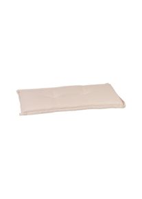 Gardenson Bankauflage , Beige , Textil , meliert , F&uuml;llung: Schaumstoff, Fleece , 45x7x100 cm , pflegeleicht , Gartenm&ouml;bel, Gartenkissen & Auflagen, Bankauflagen