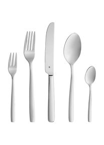 WMF Besteck-Set , Edelstahlfarben , Metall , 30-teilig , rostfrei , Besteck, Besteck-Sets