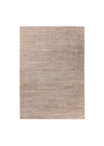 Flachwebeteppich , Sandfarben , Textil , meliert , rechteckig , 160x230 cm , Oeko-Tex&reg; Standard 100 , f&uuml;r Fussbodenheizung geeignet , Teppiche & B&ouml;den, Teppiche, Webteppiche