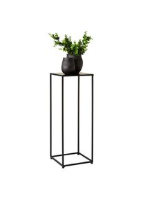 Landscape Blumenst&auml;nder , Schwarz , Metall , 30x80x30 cm , Wohnzimmer, Wohnzimmertische, Blumentische