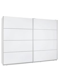 Ti`me Ti'me Schwebet&uuml;renschrank , Weiss , Holzwerkstoff , 5 F&auml;cher , 3 Schublade(n) Schubladen , 270x210x61 cm , Schlafzimmer, Kleiderschr&auml;nke, Schwebet&uuml;renschr&auml;nke