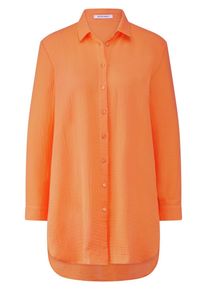 Peter Hahn - Long-Bluse, orange, Gr. 40, Baumwolle