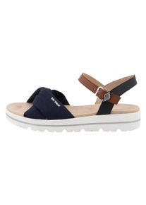 Tom Tailor Sandale - Damen - Gr. 41 - dunkelblau