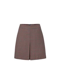 Tchibo - Karierter Webrock - Damen - Gr. 42 - dunkelblau/jacquard