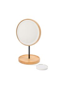 Tchibo - LED-Kosmetikspiegel mit zus&auml;tzlicher 5-fach-Vergr&ouml;sserung - naturfarben