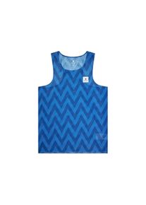 Saysky Herren Zig Zag Flow Air Singlet blau