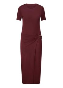 St. Emile - Jersey-Kleid, rot, Gr. 46, Viskose