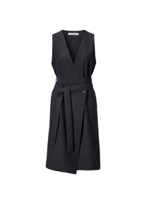 Christiane Strobel Damen-Wickelkleid Schwarz S