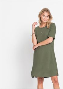 Oversize- Shirtkleid in gr&uuml;n, Gr&ouml;sse 36/38 (S), bonprix
