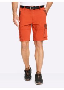 Catamaran Witt Herren Bermudas mit Cargotaschen, terra, Gr&ouml;&szlig;e 62, 98% Baumwolle, 2% Elasthan