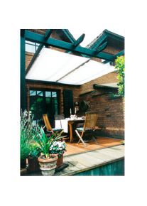 Floracord, Seilspannsonnensegel &raquo;Innenbeschattung&laquo; BxT: 270x140 cm, 1 Bahn, wei&szlig;, Polyester, B/T: 270 cm x 140 cm