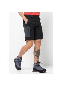 Jack Wolfskin, Herren, Trekkingshorts &raquo;ACTIVE TRACK SHORTS MEN&laquo;, schwarz, 56, Normalgr&ouml;ssen, Softshell-Shorts f&uuml;r dynamisches Wandern
