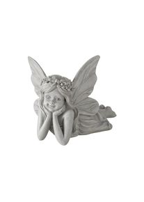 Boltze, Boltze Dekofigur &raquo;Lilyana 14 cm&laquo; Dekofigur, grau, Kunstharz, B/H/T: 18 cm x 14 cm x 20 cm