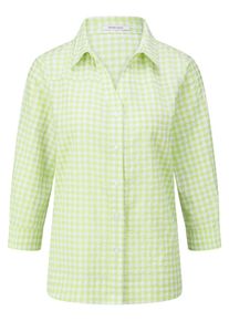 Peter Hahn - Bluse mit 3/4-Arm, weiss, Gr. 42, Kunstfaser