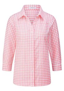 Peter Hahn - Bluse mit 3/4-Arm, weiss, Gr. 38, Kunstfaser