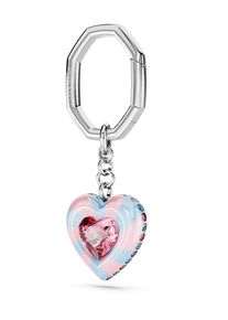 Swarovski Schl&uuml;sselanh&auml;nger 'Key' Damen Gr&ouml;&szlig;e One Size hellblau / hellpink / silber