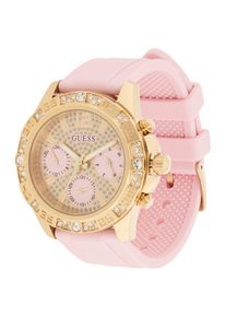 Guess Uhr Damen Gr&ouml;&szlig;e One Size gold / rosa / schwarz