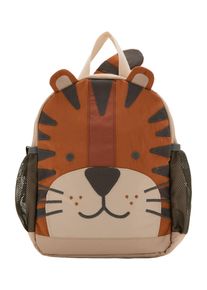 Mango Kids Rucksack 'Tiger' Jungen Gr&ouml;&szlig;e One Size ecru / khaki / orange