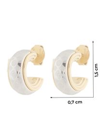 Guess Ohrringe Damen Gr&ouml;&szlig;e One Size gold / silber