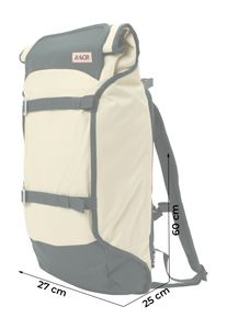 Aevor Rucksack Herren Gr&ouml;&szlig;e One Size elfenbein / dunkelgr&uuml;n