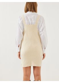 Bianco Lucci Latzrock Damen Gr&ouml;&szlig;e XS/XL beige