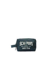 Scalpers Tasche 'Skull Club' Jungen Gr&ouml;&szlig;e one size dunkelgr&uuml;n / naturwei&szlig;