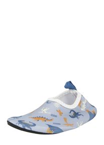 Playshoes Badeschuh 'Meeresfreunde' Jungen Gr&ouml;&szlig;e 20/21 camel / blau / taubenblau