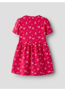 name it Kleid 'NMFFILLA' M&auml;dchen Gr&ouml;&szlig;e 92 ecru / cranberry / wei&szlig;