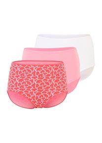 Ulla Popken, Femmes Culotte, rose / rouge / blanc