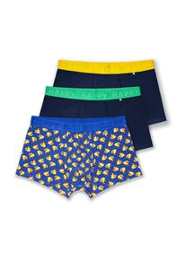 Happy Socks Boxershorts 'Rubber Duck' Herren Gr&ouml;&szlig;e XL blau / marine / gelb / gr&uuml;n