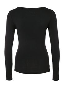Curare Yogawear Yoga-Langarm-Shirt 'Flow' Damen Gr&ouml;&szlig;e S schwarz