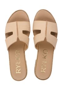 RYŁKO Pantolette Damen Gr&ouml;&szlig;e 41 beige