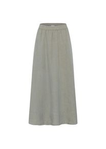KnowledgeCotton Apparel - Women's Organic Linen Skirt - Jupe Gr S grau