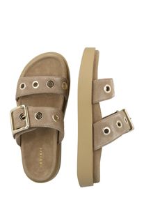 Inuikii Pantolette 'TILDA' Damen Gr&ouml;&szlig;e 40 beige / gold