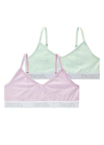 BENCH BH M&auml;dchen Gr&ouml;&szlig;e 146/152 mint / flieder / wei&szlig;