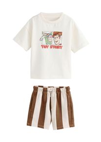 next Set 'Toy Story' Jungen Gr&ouml;&szlig;e 74 ecru / braun / mint / hellrot