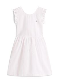 Tommy Hilfiger Kleid M&auml;dchen Gr&ouml;&szlig;e 104 rosa / wei&szlig;