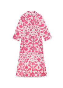 Lola Casademunt Blusenkleid Damen Gr&ouml;&szlig;e 38 pink / offwhite Winterkleid