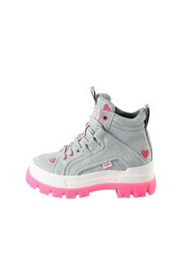 Buffalo Schn&uuml;rstiefelette 'Aspha NC' Damen Gr&ouml;&szlig;e 38 rauchblau / altrosa / hellpink / wei&szlig; Winterschuhe