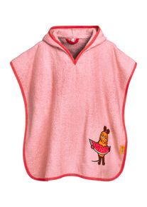 Playshoes Badecape 'DIE MAUS MELONE' Jungen Gr&ouml;&szlig;e 146/152 schoko / orange / rosa / hellrot