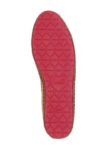 Love Moschino Espadrilles Damen Gr&ouml;&szlig;e 35 beige / rot