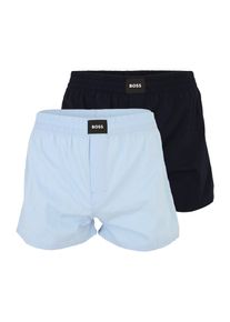 BOSS Boxershorts 'Peach' Herren Gr&ouml;&szlig;e S hellblau / dunkelblau