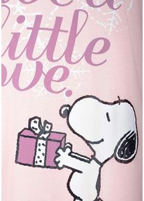 PEANUTS Schlafshirt Damen Gr&ouml;&szlig;e XXS/XS rosa