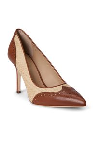 Lauren by Ralph Lauren Lauren Ralph Lauren Pumps 'LYNDEN' Damen Gr&ouml;&szlig;e 35.5 beige / braun