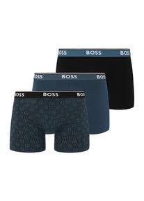 BOSS Boxershorts Herren Gr&ouml;&szlig;e L saphir / schwarz / wei&szlig;