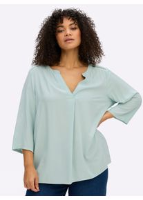 sheego Witt Damen Tunika, kalkmint, Gr&ouml;&szlig;e 58, 100% Viskose